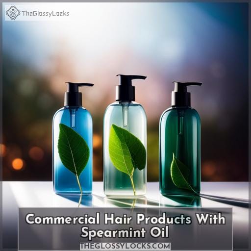 Commercial Hair Products With Spearmint Oil