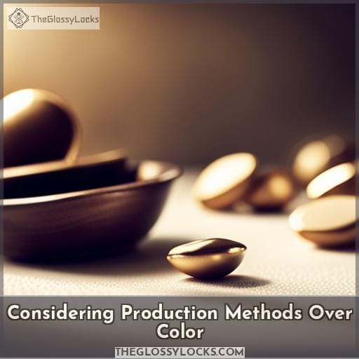 Considering Production Methods Over Color
