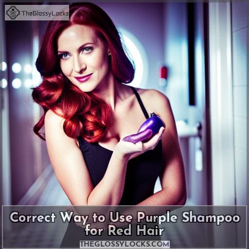 Correct Way to Use Purple Shampoo for Red Hair