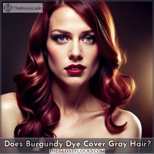 Does Burgundy Dye Cover Gray Hair