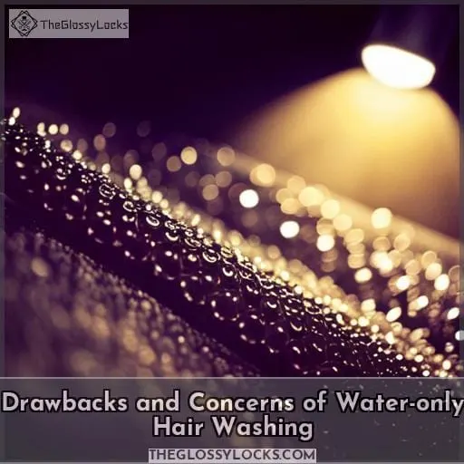 Drawbacks and Concerns of Water-only Hair Washing
