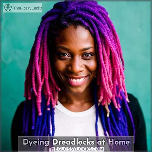 Dyeing Dreadlocks at Home