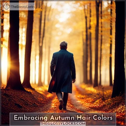 Embracing Autumn Hair Colors