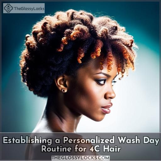 Establishing a Personalized Wash Day Routine for 4C Hair