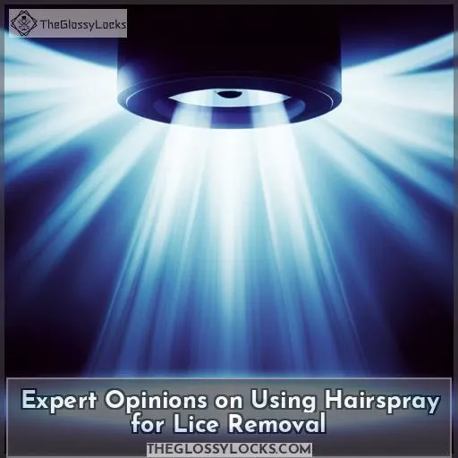 Expert Opinions on Using Hairspray for Lice Removal
