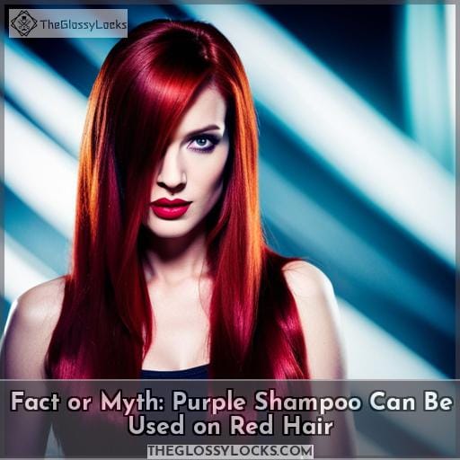 Fact or Myth: Purple Shampoo Can Be Used on Red Hair