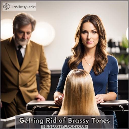 Getting Rid of Brassy Tones Getting Rid of Brassy Tones