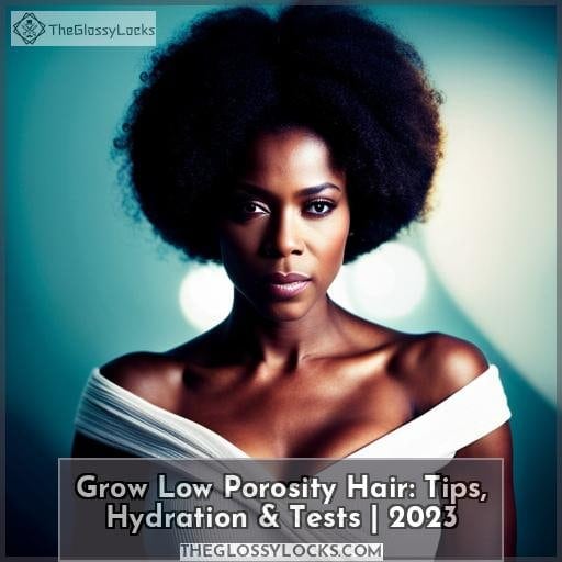 Grow Low Porosity Hair Tips, Hydration & Tests 2023