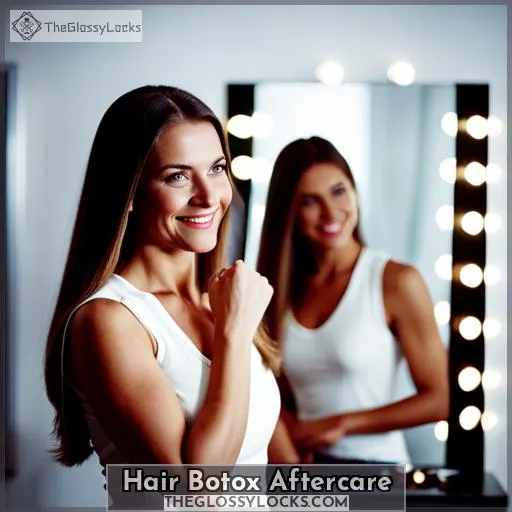 Hair Botox Aftercare