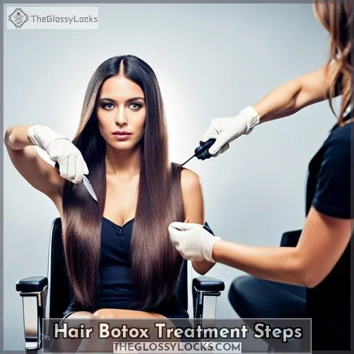 Hair Botox Treatment Steps