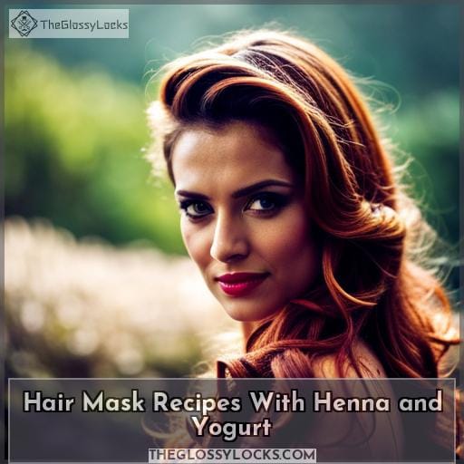 Hair Mask Recipes With Henna and Yogurt