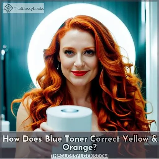 How Does Blue Toner Correct Yellow & Orange
