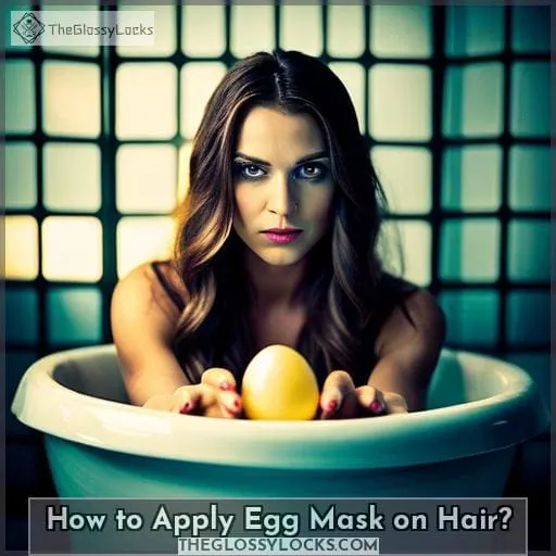 How to Apply Egg Mask on Hair
