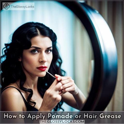 How to Apply Pomade or Hair Grease