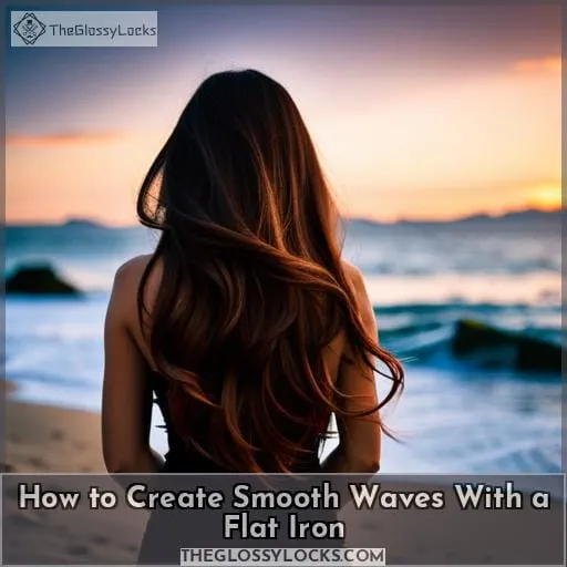 How to Create Smooth Waves With a Flat Iron