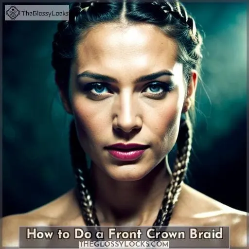How to Do a Front Crown Braid