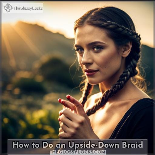 How to Do an Upside-Down Braid