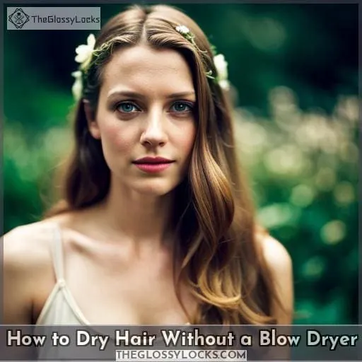 how to dry hair without a blow dryer