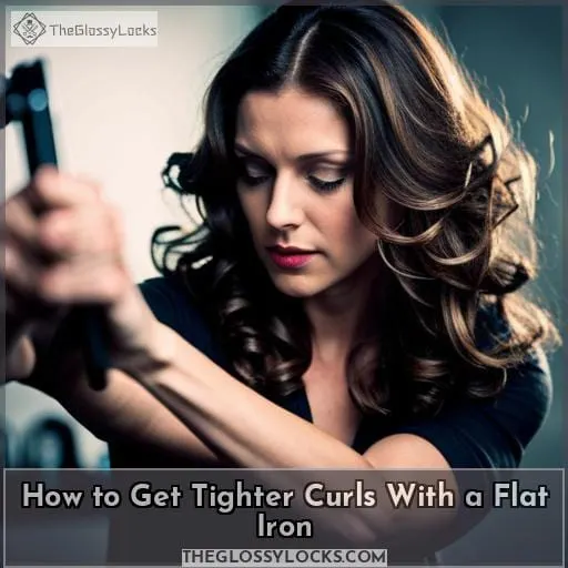 How to Get Tighter Curls With a Flat Iron