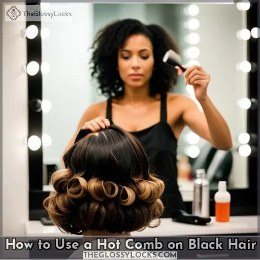 How to Use a Hot Comb on Black Hair