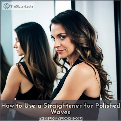 How to Use a Straightener for Polished Waves