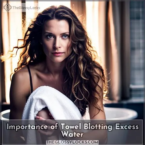 Importance of Towel Blotting Excess Water