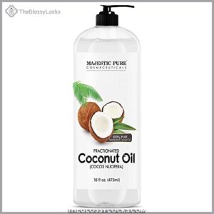 Majestic Pure Fractionated Coconut Oil B00PMR3QF2