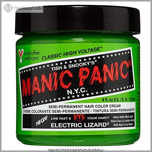 MANIC PANIC Electric Lizard Green