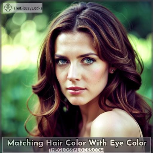 Matching Hair Color With Eye Color