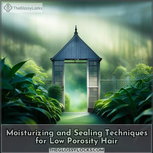 Moisturizing and Sealing Techniques for Low Porosity Hair Moisturizing and Sealing Techniques for Low Porosity Hair
