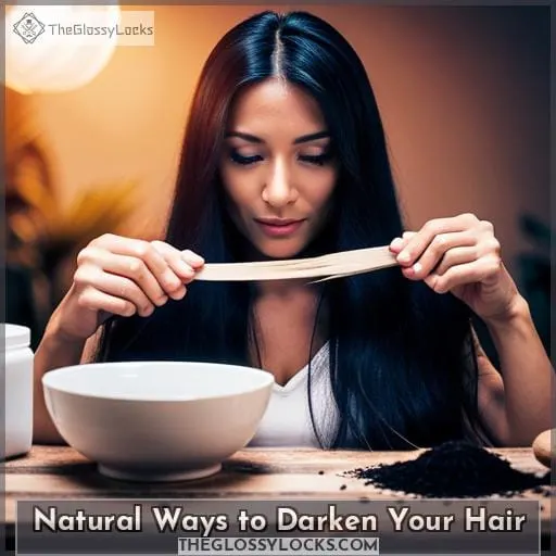 Natural Ways to Darken Your Hair