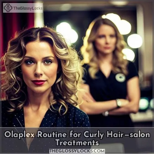 Olaplex Routine for Curly Hair—salon Treatments