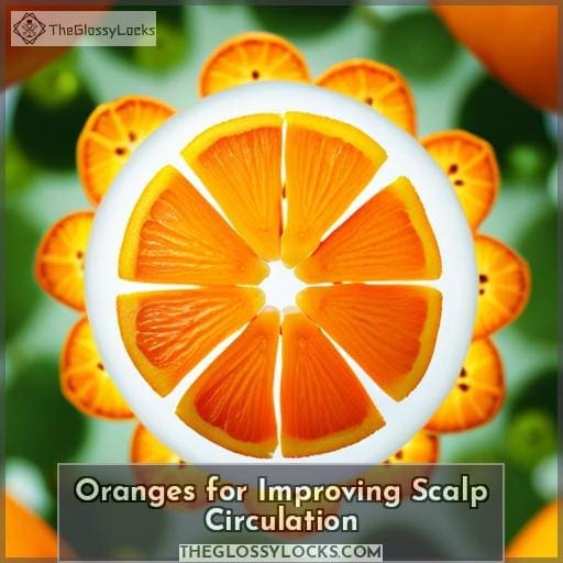 Oranges for Improving Scalp Circulation