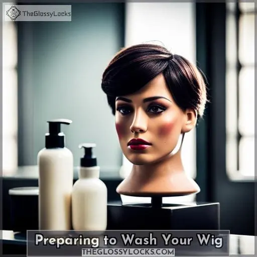 Preparing to Wash Your Wig