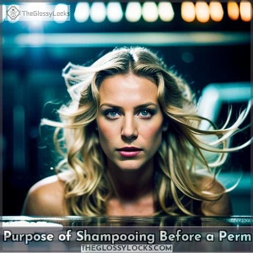 Purpose of Shampooing Before a Perm Purpose of Shampooing Before a Perm