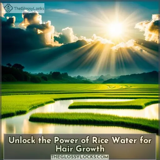 rice water for hair growth