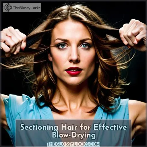 Sectioning Hair for Effective Blow-Drying
