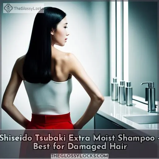 Shiseido Tsubaki Extra Moist Shampoo - Best for Damaged Hair