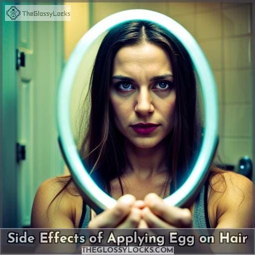 Side Effects of Applying Egg on Hair Side Effects of Applying Egg on Hair