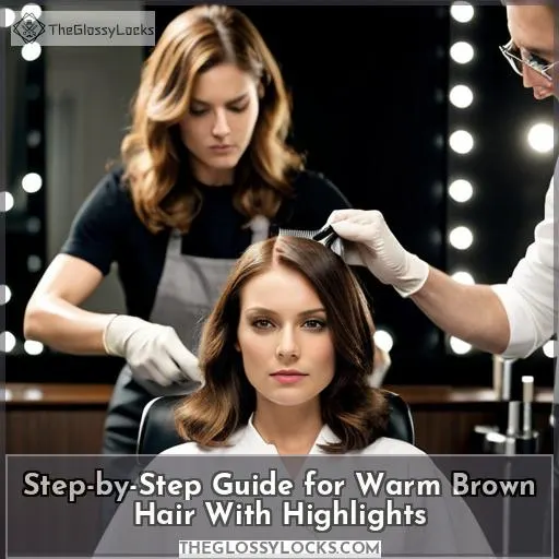 Step-by-Step Guide for Warm Brown Hair With Highlights
