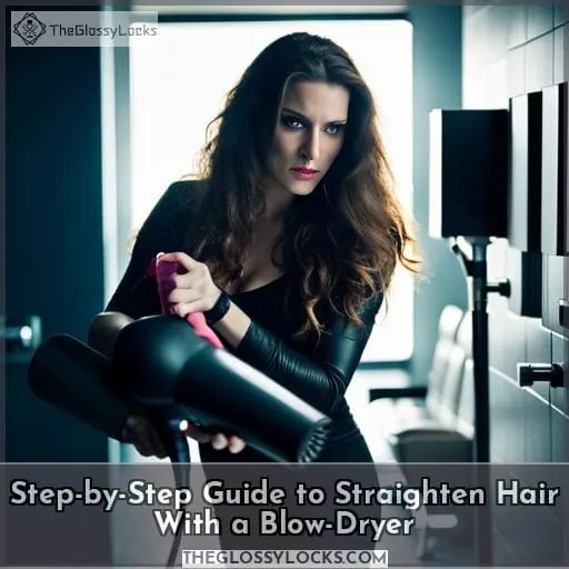 Step-by-Step Guide to Straighten Hair With a Blow-Dryer