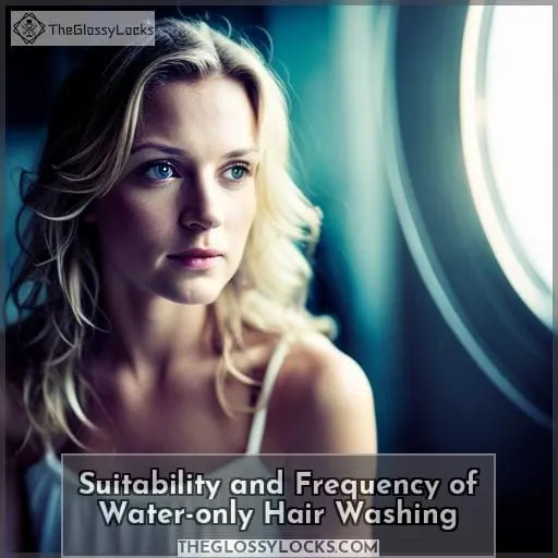 Suitability and Frequency of Water-only Hair Washing