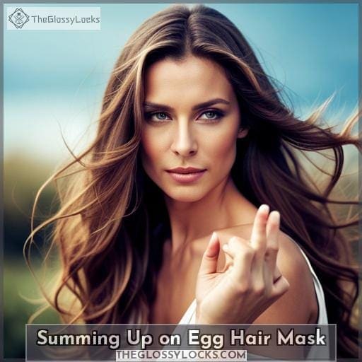 Summing Up on Egg Hair Mask Summing Up on Egg Hair Mask