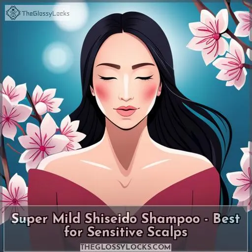 Super Mild Shiseido Shampoo - Best for Sensitive Scalps