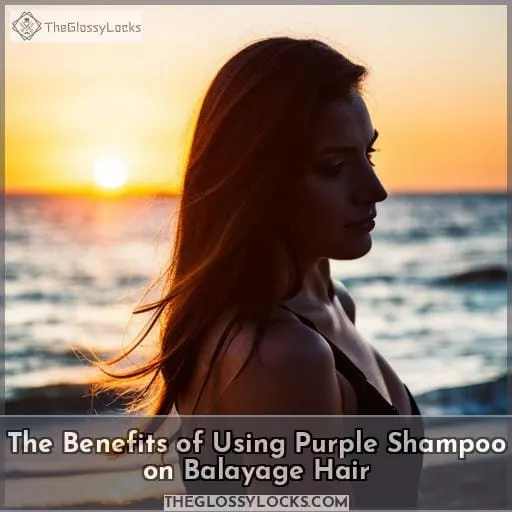 The Benefits of Using Purple Shampoo on Balayage Hair