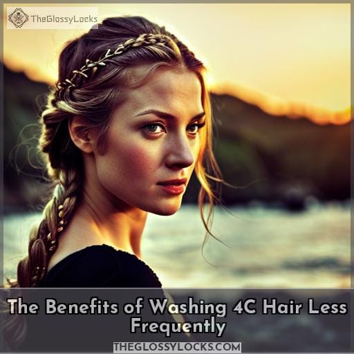 The Benefits of Washing 4C Hair Less Frequently