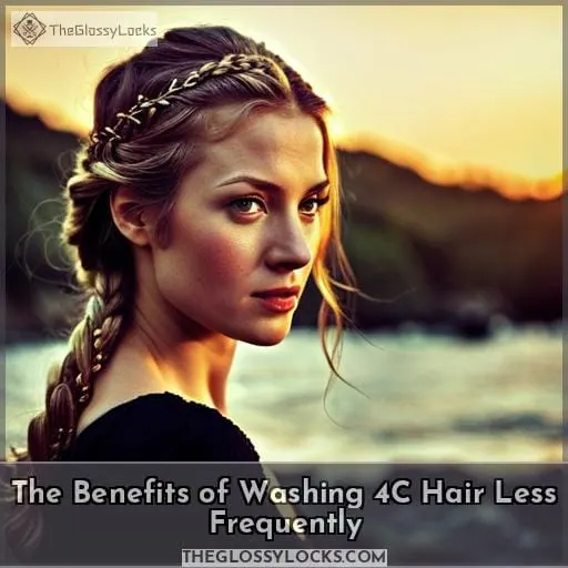 The Benefits of Washing 4C Hair Less Frequently
