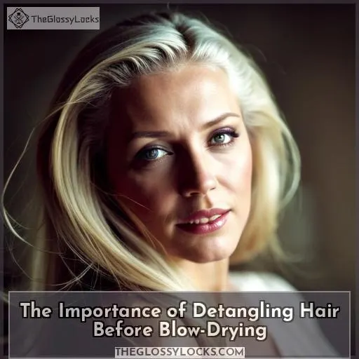 The Importance of Detangling Hair Before Blow-Drying