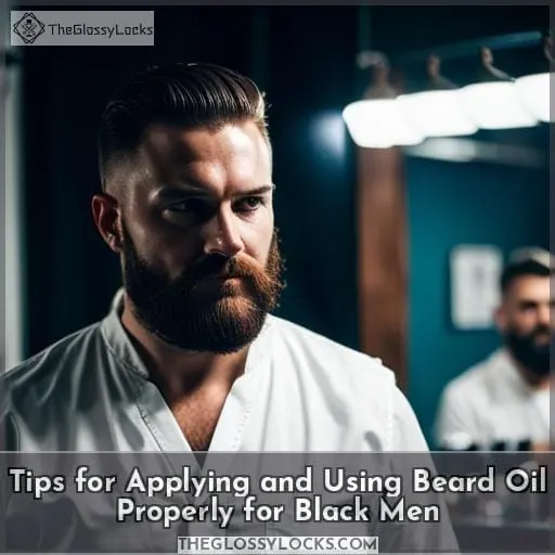 Tips for Applying and Using Beard Oil Properly for Black Men