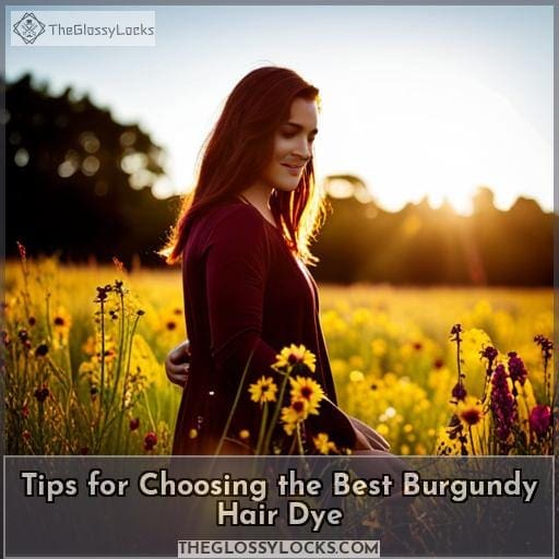 Tips for Choosing the Best Burgundy Hair Dye